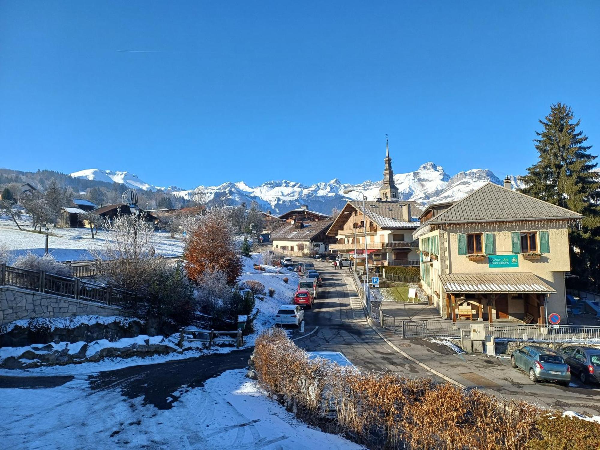 Chalet Mont-Blanc Combloux Exterior foto